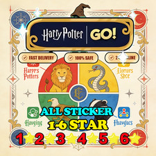 CHEAPEST Mono-poly Stickers Go   ALL Stickers 1-6  Avaiable Ha-rry Potter GO Fast