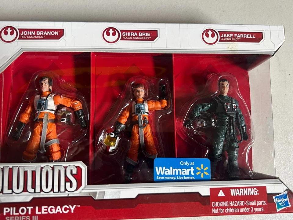 Star Wars Evolutions Set 3.75" Rebel Pilot Legacy Series III a6 - Image 2 of 3