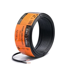 Versatile 14/2 Low Voltage Landscape Wire - 100 Feet of Copper Excellence