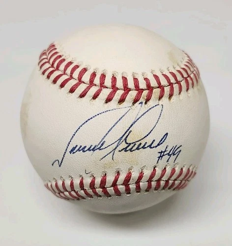 Tommy Greene Signed Auto Rawlings Official National League Baseball PHILLIES B6