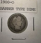 1900 O Barber Dime