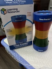 Learning Resources Time Tracker Visual Timer-Great condition