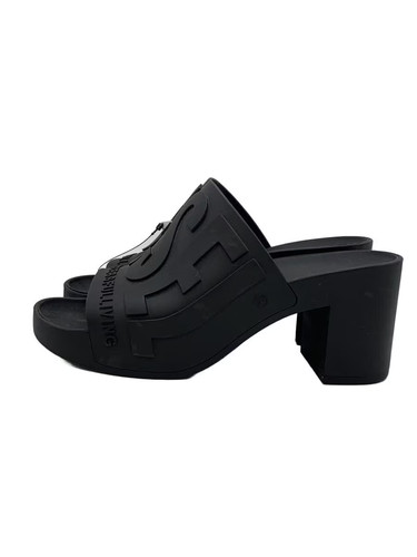 DIESEL SA-PAMELA H Chunky Heel Sandals 38 BLK