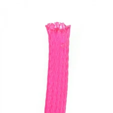 1" Neon Pink Ultra Wrap Wire Loom - 50 Ft. Johnny Law Motors KICWFANP1X00L050