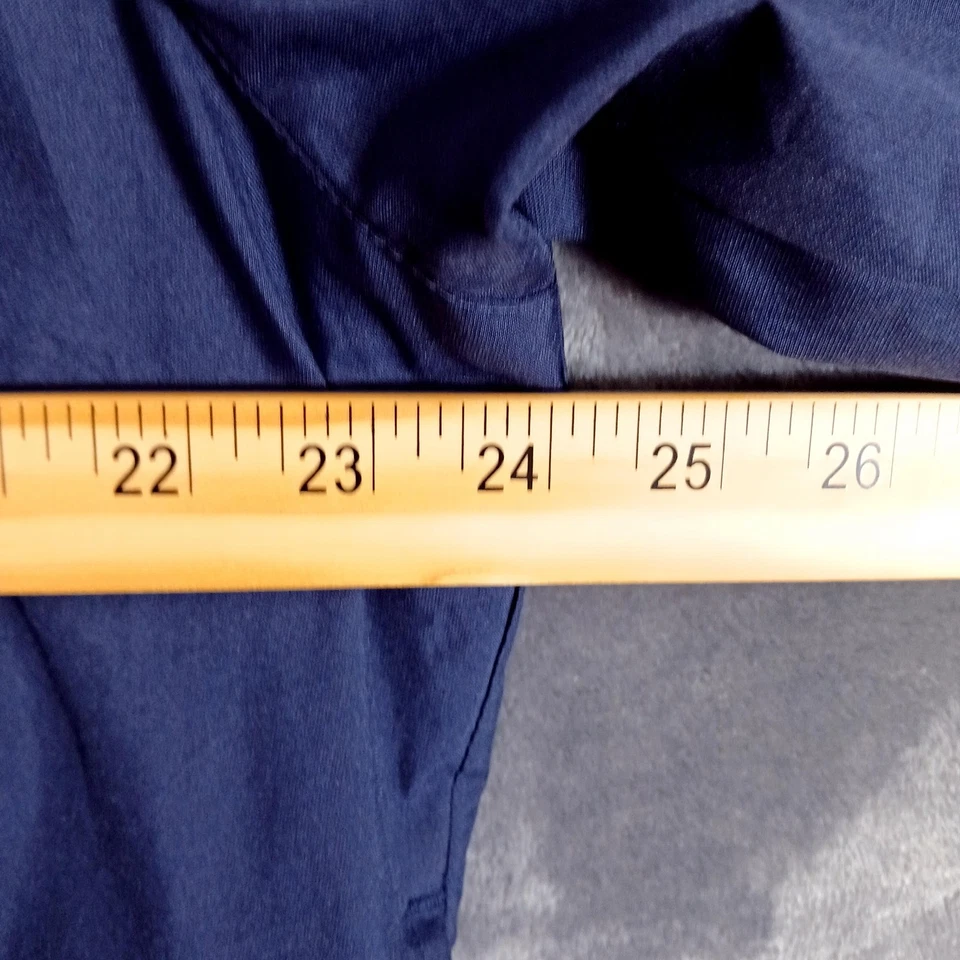 Chaqueta pulóver de golf Jos A Bank Leadbetter para hombre grande azul marino cuello en V cortavientos Foto 3 de 4