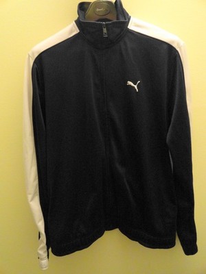 PUMA Men's Size Large Puma Track Jacket Unisex