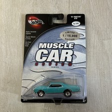 Hot Wheels 67 1967 Pontiac GTO Muscle Car Review Collectible w/RRs 1/4 Turquoise