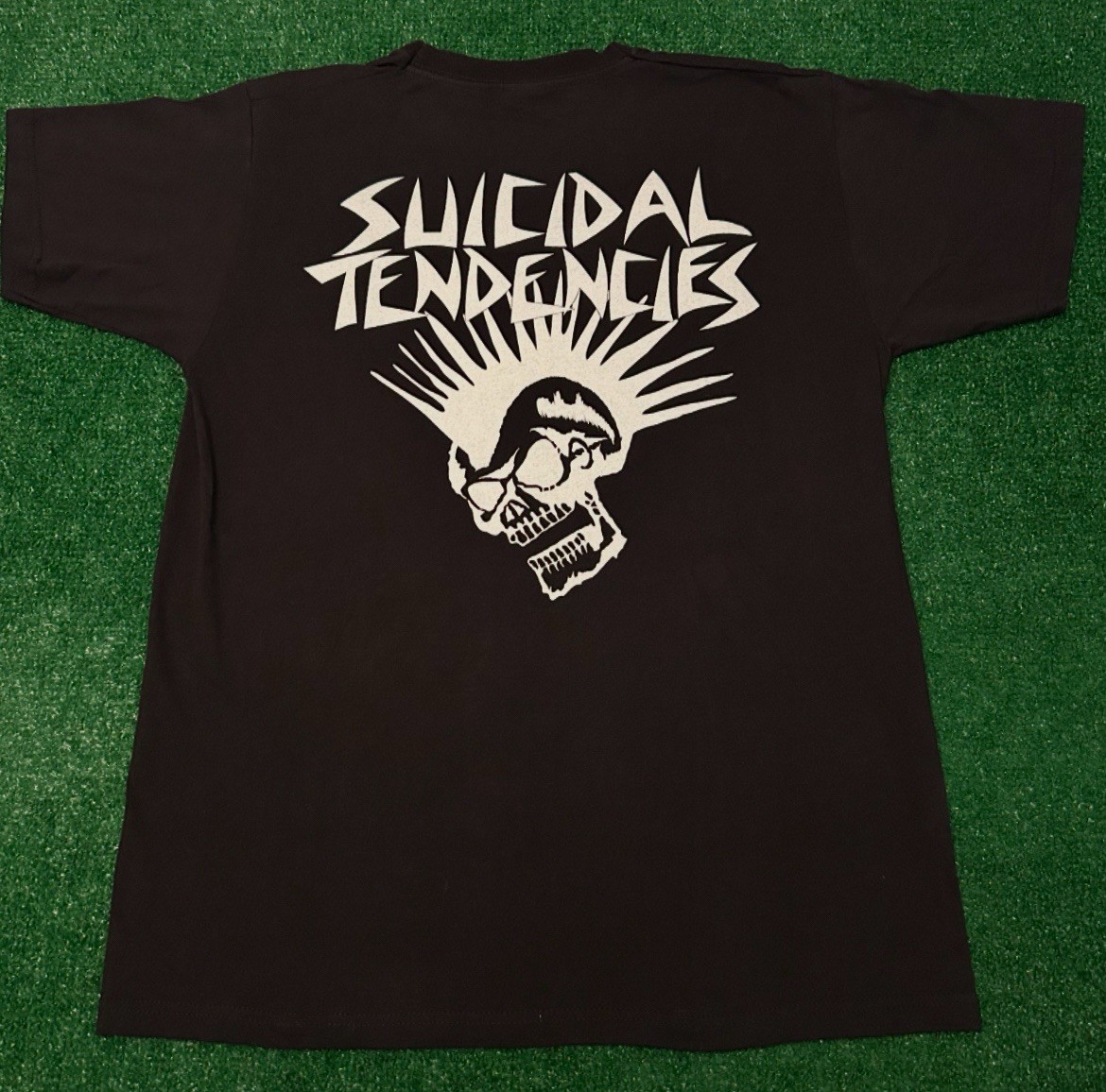 Vintage 90s Suicidal Tendencies Band Tee Shirt VTG Double