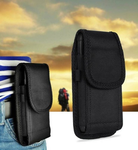 Universal Belt Clip Vertical Holster Pouch Cell Phone Smartphone Waist Pouch Bag - Zdjęcie 4 z 9