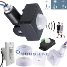 Automatic PIR Occupancy Motion Sensor Light Switch Auto On/Off Infrared Switch