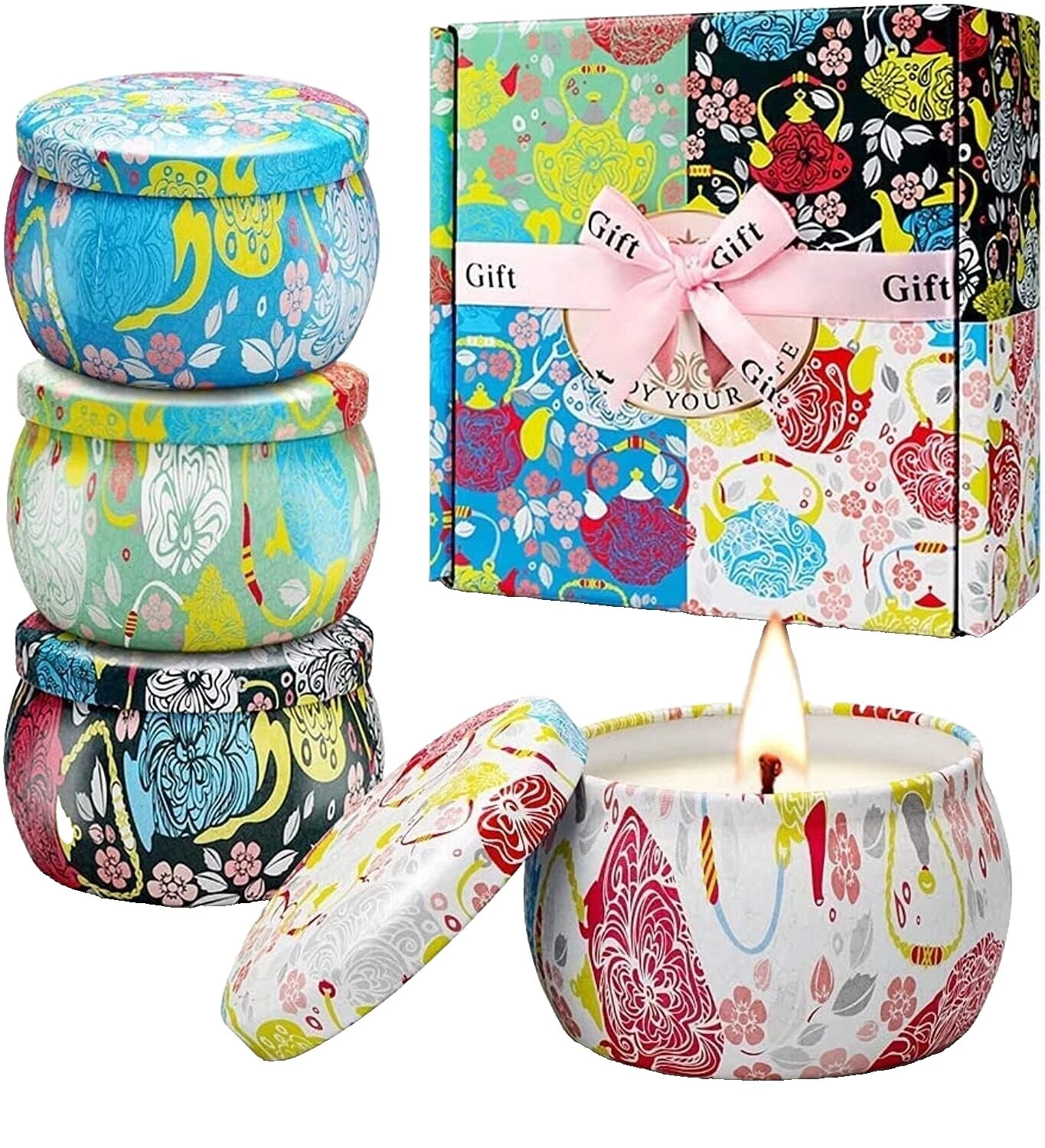 Flower Soy Wax Décor Candles