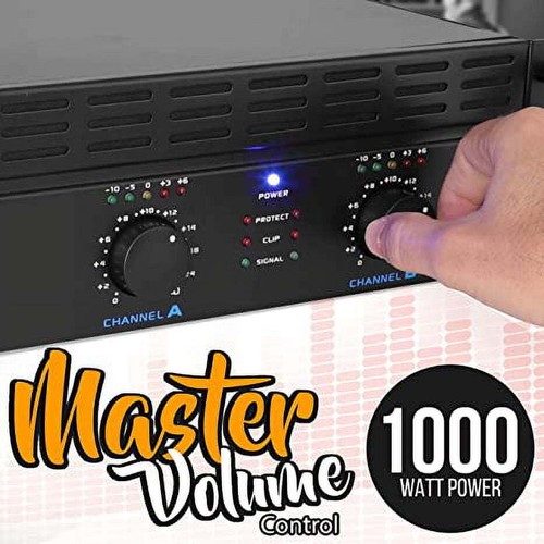 Bluetooth Audio Power Amplifier Home Stereo 600W Continuous Power 2.0 Channel - Picture 4 of 7