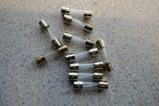 630mA F630mA 250v Glass Fuse Fast Blow 20mm x 5mm - Pack of 10 UK Stock