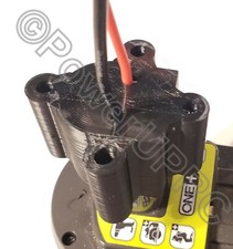 Ryobi One 18V MAX Li-ion Battery Converted DIY Connection Output Adapter Mounts