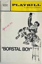 Borstal Boy - Broadway Playbill - Apr 1970 - Niall Toibin Frank Grimes