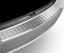 für BMW 3 F31 KOMBI 2012-2018 LADEKANTENSCHUTZ EDELSTAHL Klavier Matt