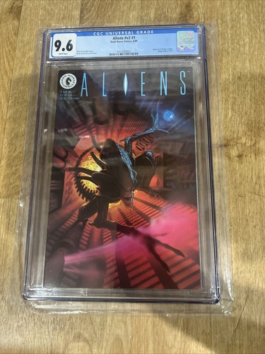 Aliens V2 #1 1989 CGC 9.6 NM+ White Pages, Great Book Comic New Slab