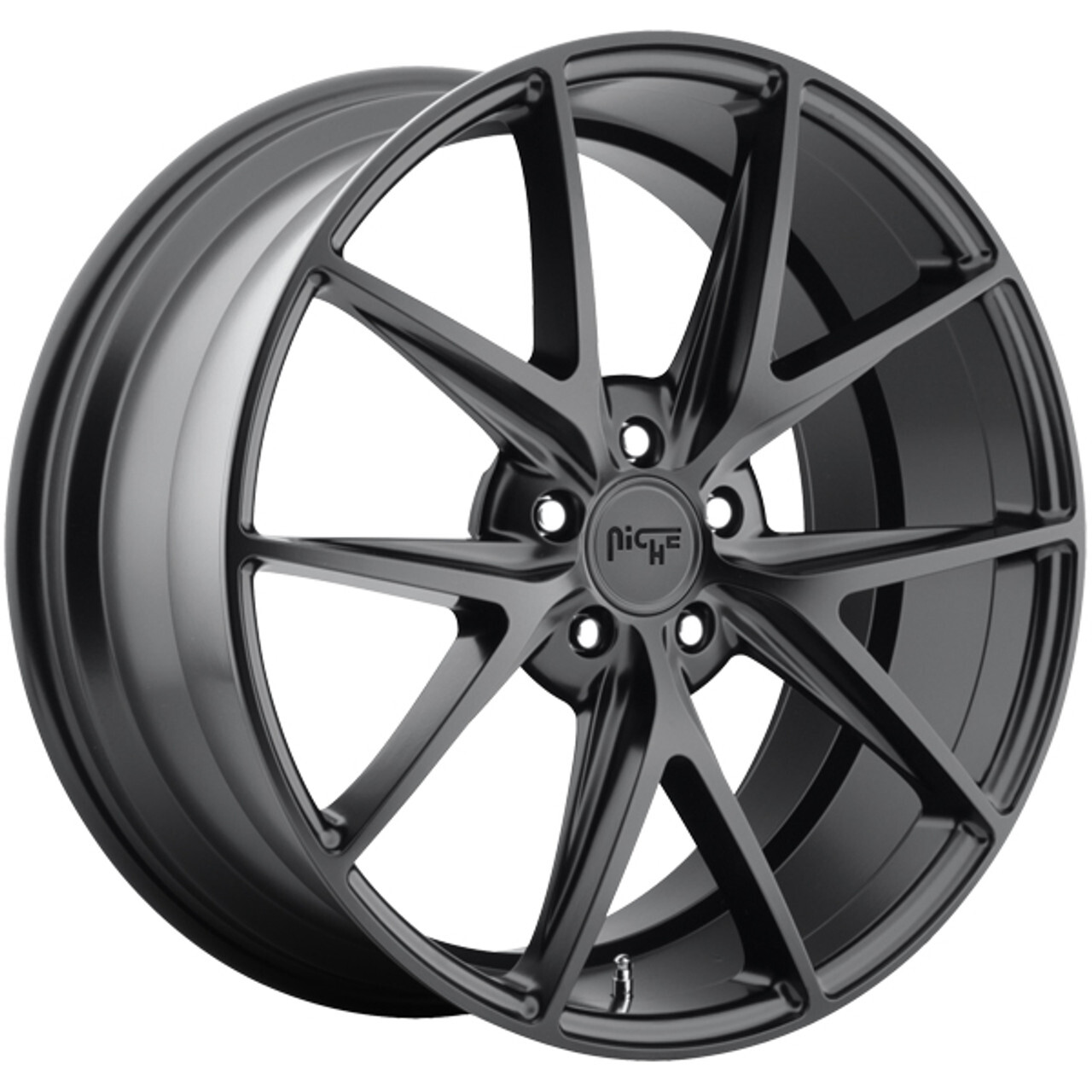 20x9 +42 Niche M117 Misano 5x112 Matte Black Wheels (Set of 4)