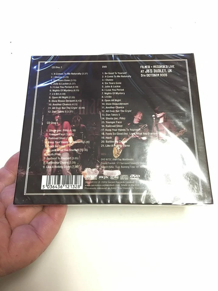 DAN BAIRD of GEORGIA SATELLITES New Sealed 2025 LIVE 20O5 CONCERT DVD & 2 CD SET - Image 2 of 2
