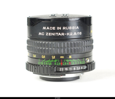 MC ZENITAR-K 16mm F/2.8 FISH-EYE Lens for Nikon mount | eBay