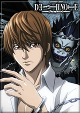 DEATHNOTE LIGHT RYUK MAGNET 2.5” X 3.5” NEW
