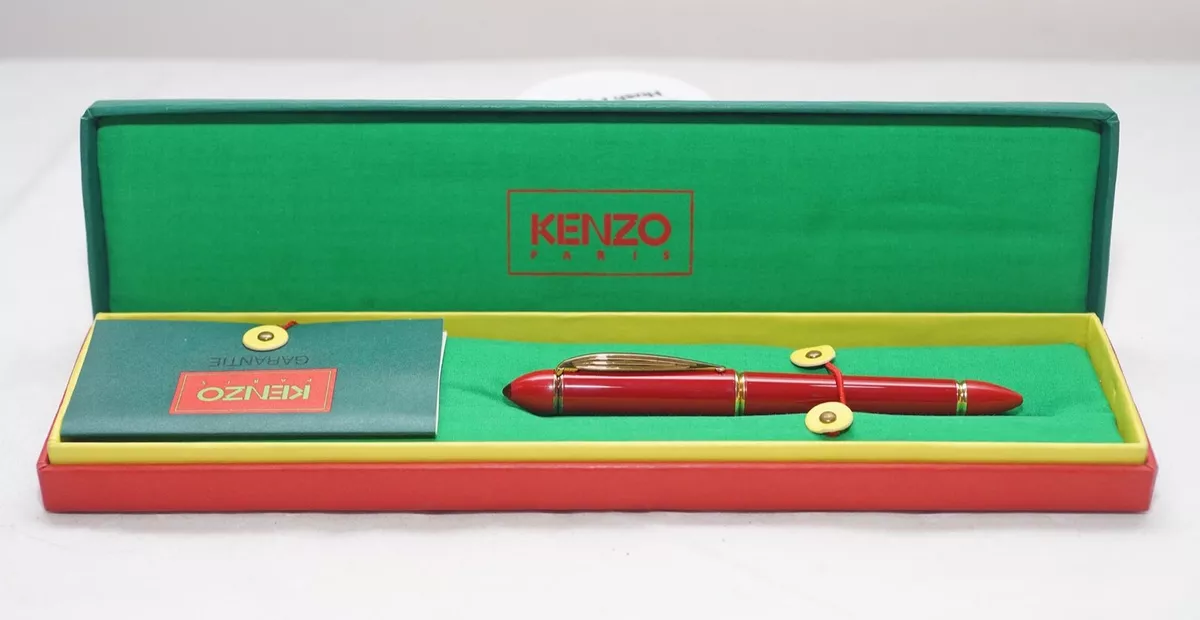 Rare Vintage KENZO Paris Fountain Pen, BRAND NEW, Choose Color