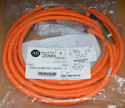 Allen Bradley 2090-CPBM7DF-16AA07 SER A POWER AND FEEDBACK CABLE 7m NEU