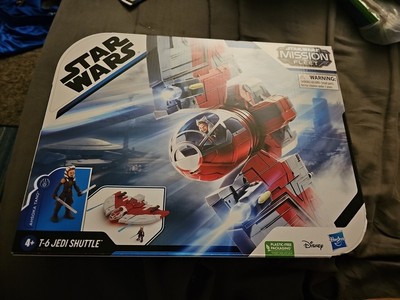 Star Wars Mission Fleet T-6 Jedi Shuttle Ahsoka Action Figure Set