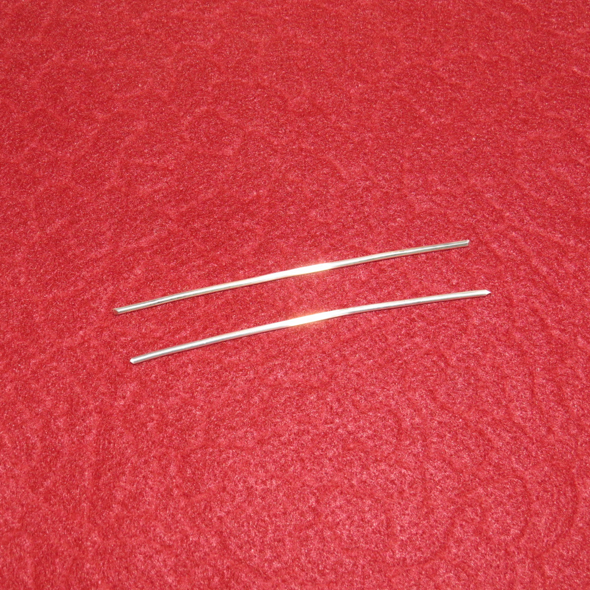 12 Gauge .9999 Pure Silver Wire Two 4" rods for Colloidal Silver
