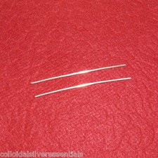 12 Gauge .9999 Pure Silver Wire - Two 4" rods for Colloidal Silver Generators