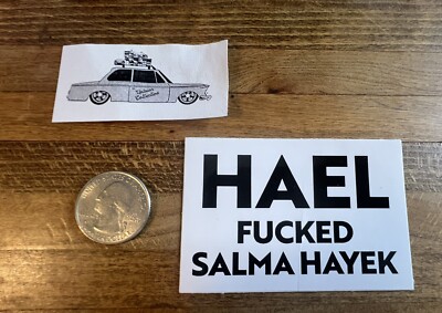 Haeler Salma Graffiti Sticker D30 MSK OTR DMS Hael  Cost Revs Rams