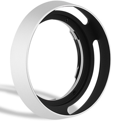 Haoge LH-ZV05W Silver Lens Hood for Voigtlander NOKTON 35mm f1.4 40mm f1.4 VM