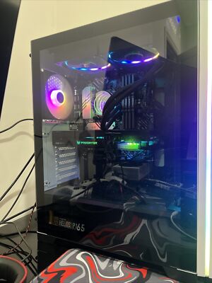 Skytech Chronos Gaming Desktop - 12th Gen Intel Core i7-12700F - ARC A770, White