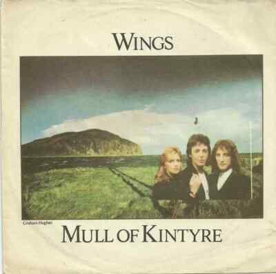 Wings Mull Of Kintyre Vinyl Single 7inch NEAR MINT Capitol