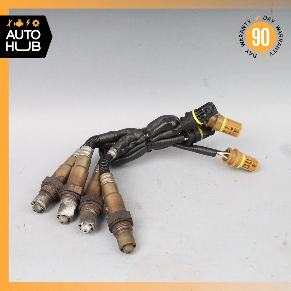 Левосторонний лямбда-датчик кислорода O2 для Mercedes W211 E500 CLS500 комплект из 4 оригинальных - Изображение 2 из 4