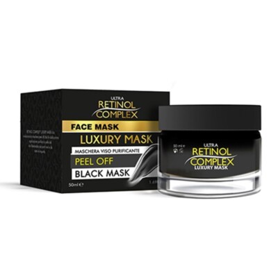 Black Mask Gesichtsmaske Reinigungsmaske Peel Off Luxury Mask Ultra Retinol Complex