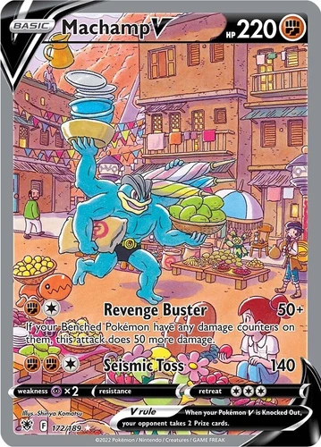 Machamp V 172/189 Swsh10: Astral Radiance