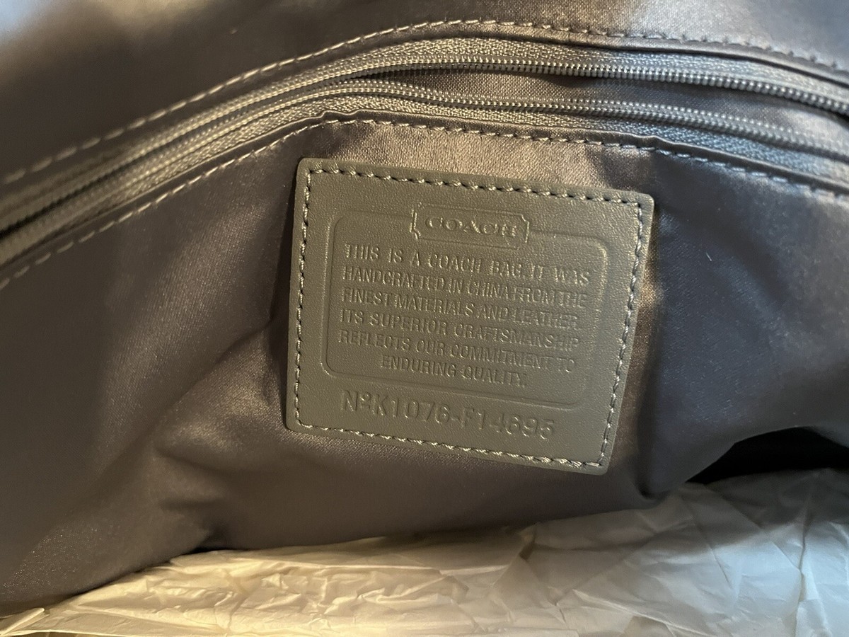 NWT Coach Penelope Signature Jacquard Satchel Shoulder Purse