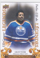 2023 UD TIM HORTONS LEGENDS..GRANT FUHR..CANVAS LEGENDS..CARD #CL-8..OILERS