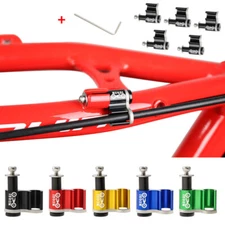 5pcs/Set Bike Cable Guide Hydraulic Brake Line Holder Hose Wire Clips Clamps