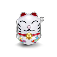 Ninaqueen - Lucky Cat - 925 Sterling Silver Charms Ninaqueen - Lucky Cat - 925 Sterling Silver Charms