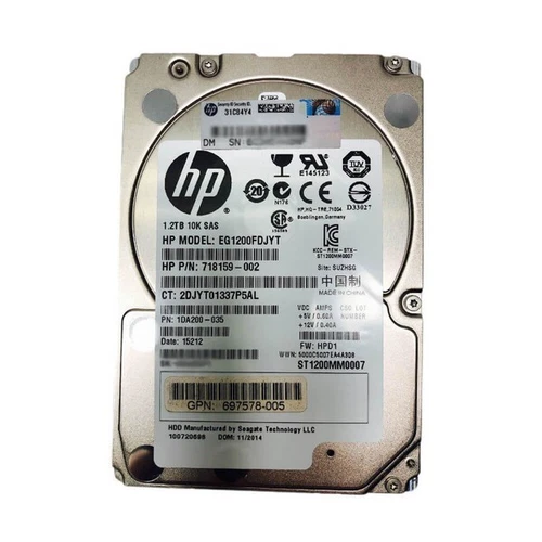 *LOT OF 24* HP 1.2TB 10K RPM SAS HDD