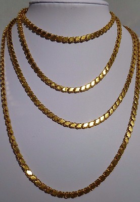 Fabulous 21K Solid Y Gold Filigree 