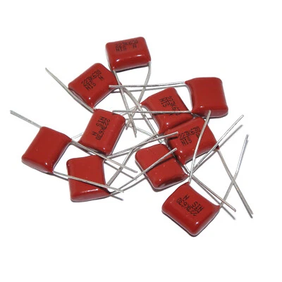 NISSEI 10X CBB 223K630 22nf 0.022uf 630v 2J Film Capacitor Pitch 10mm