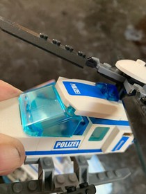 LEGO City 7741 Police helicopter, minifigure, manual - POLIZEI