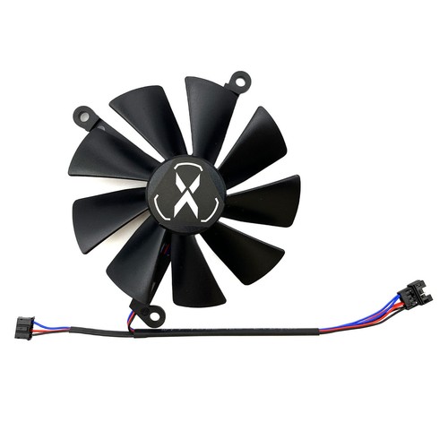 1 Set Graphics Card Fan Gaming OC Fan for XFX RX6700 6700XT 6750XT QICK/MERC - 第 18/20 張圖片