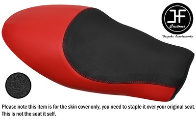 Red Grip Vinyl Custom Fits Ducati Scrambler Cafe Racer 17 19 Seat Cover Ebay