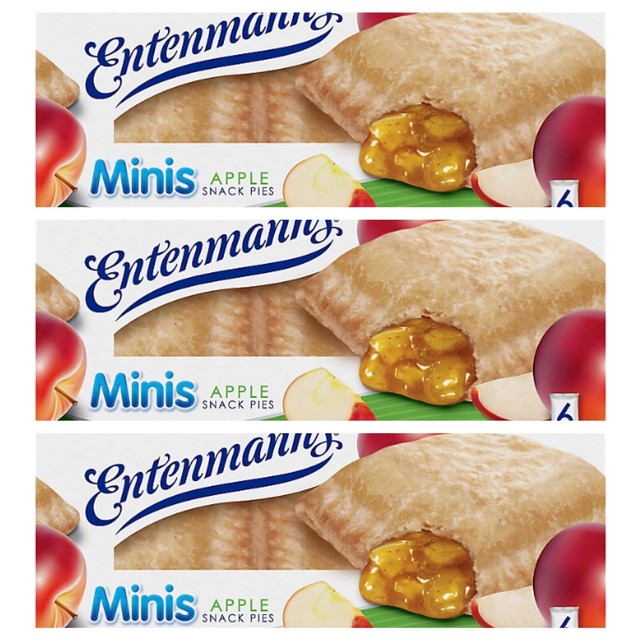 Entenmann’s Minis Apple Snack Pies 6 Individually Wrapped Snack Fresh 1
