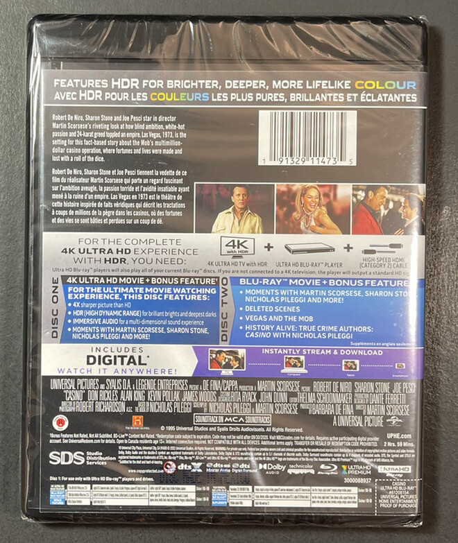 Casino - Film In 4K Ultra HD + Blu-ray, Edizione Speciale - Foto 6