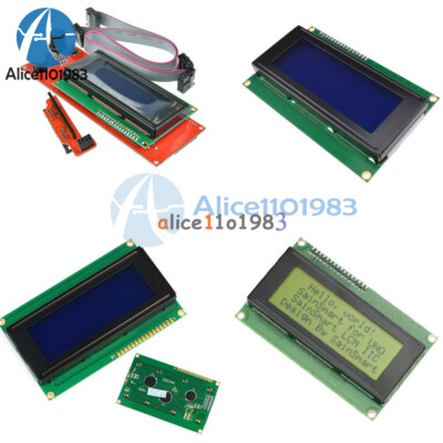 3.3/5V IIC I2C TWI SP  I Interface 20X4 Character Yellow/Blue LCD Display Module